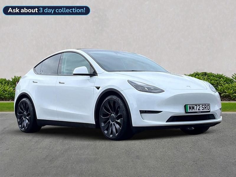 White Used 2023 Tesla Model Y Performance SUV | £32,328 (Fair price) - Image 1/4