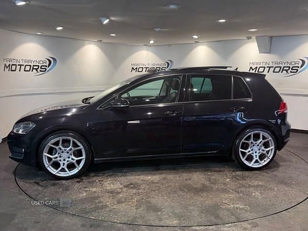 Used VW Golf VII GT 2017 Black Hatchback