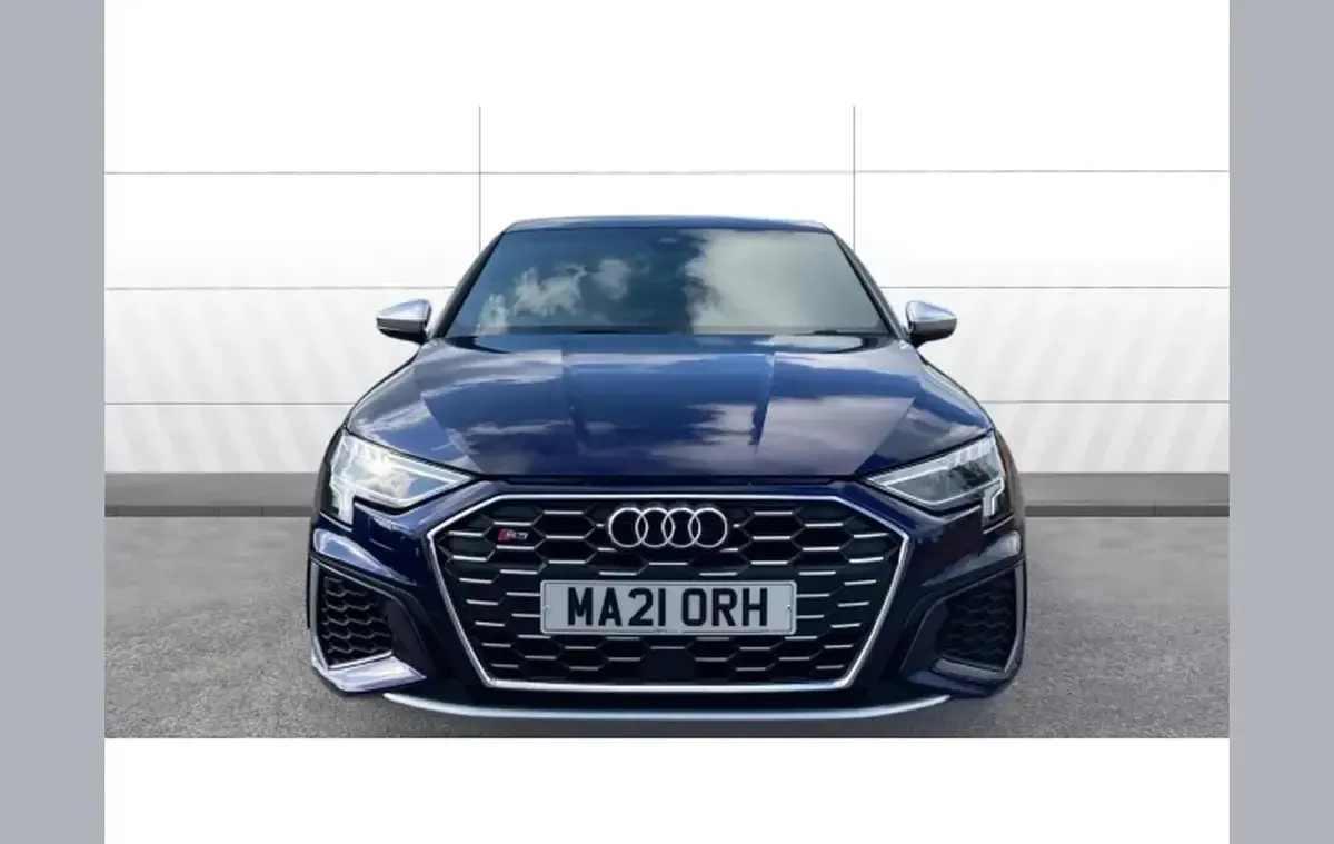 Used Audi S3 Sportback Comfort 310 HP (228 kW) 2021 Blue Hatchback
