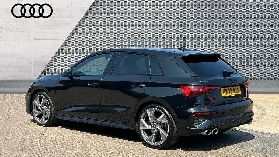 Used Audi A3 Black Edition 310 HP (228 kW) 2023 Black Sedan