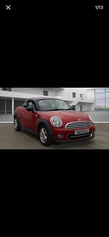 Red Used 2013 Mini Cooper Coupé Coupe | £5,250 (Fair price) - Image 1/4