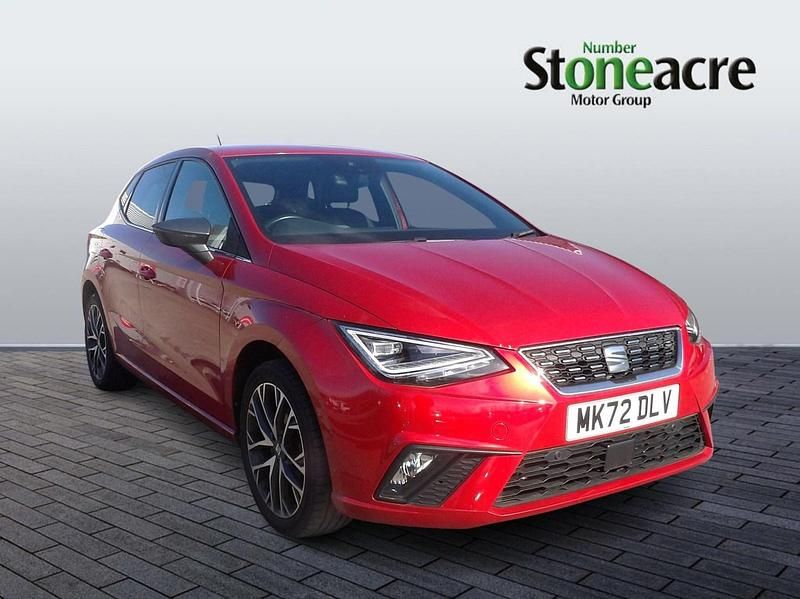 Used Seat Ibiza XCELLENCE Lux 108 HP (79 kW) 2022 Red Hatchback