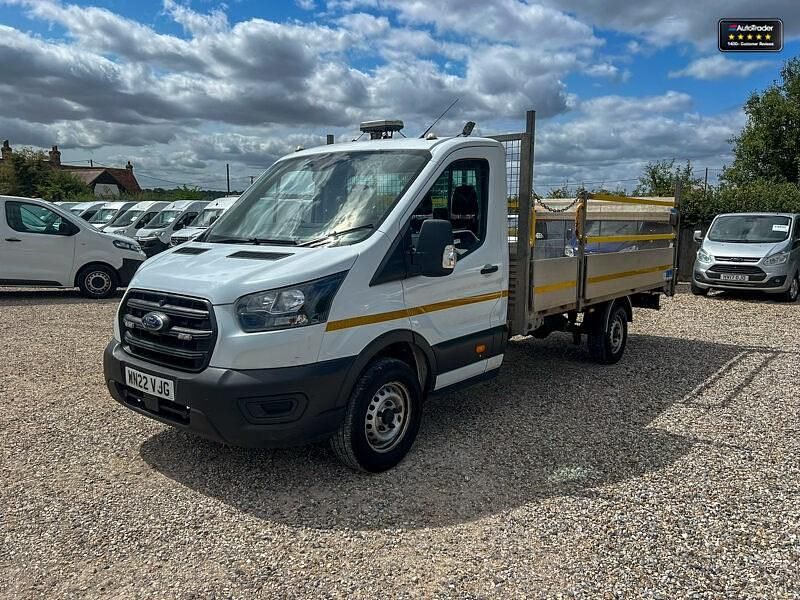 Used Ford Transit 130 HP (95 kW) 2022 White Cabriolet