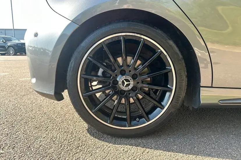 Used Mercedes A200 AMG line 134 HP (98 kW) 2018 Mountain grey Hatchback