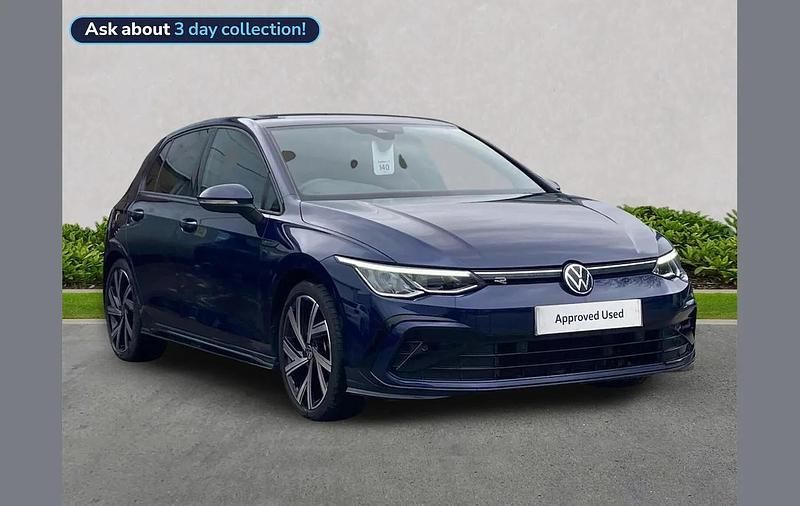 Used VW Golf VIII R-line 147 HP (108 kW) 2024 Blue Hatchback