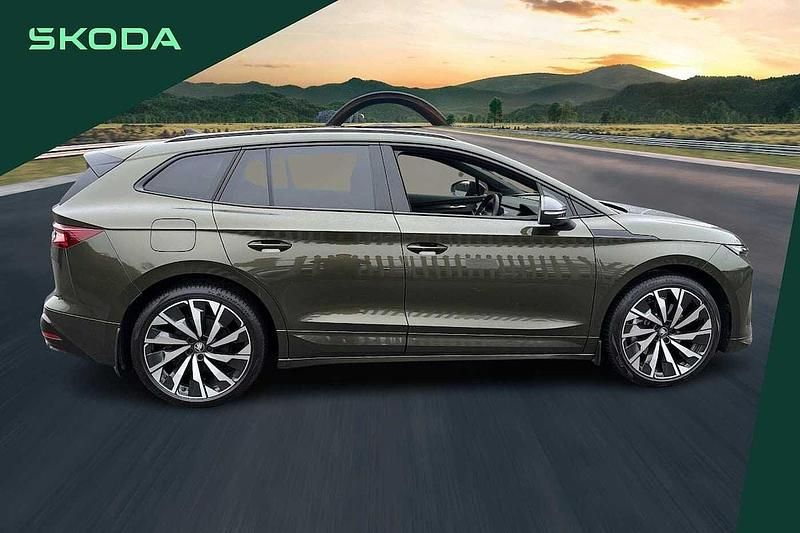 Used Skoda Enyaq iV SportLine 210 kW (286 HP) 2025 Green SUV