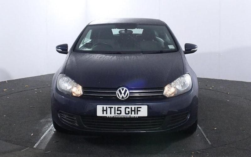 Used VW Golf Cabriolet SE 122 HP (89 kW) 2015 Blue Cabriolet