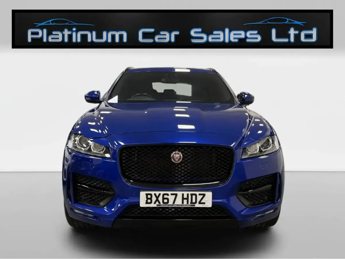 Used Jaguar F-Pace R-Sport 180 HP (132 kW) 2018 Blue SUV