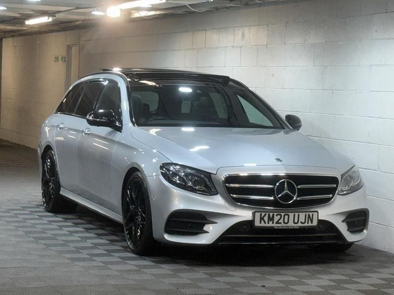 Used Mercedes E220 AMG line 2020 Silver Estate