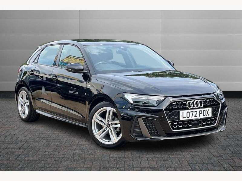 Used Audi A1 S-Line 95 HP (69 kW) 2023 Black Hatchback