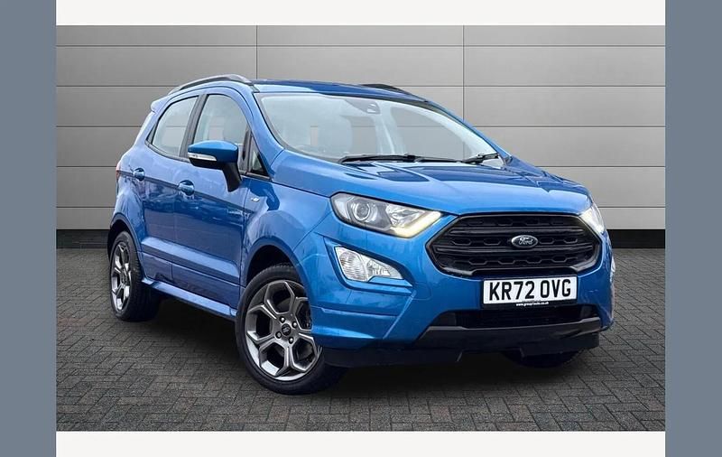Used Ford Ecosport ST-Line 125 HP (91 kW) 2022 Blue SUV