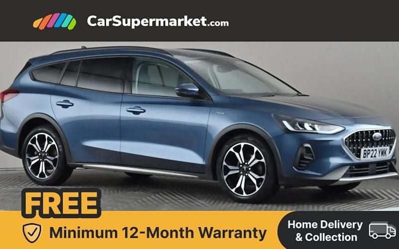 Blue Used 2022 Ford Focus Active Estate | £15,897 (Fair price) - Image 1/4