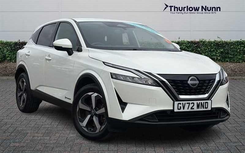 Used Nissan Qashqai N-Connecta 190 HP (139 kW) 2023 White SUV