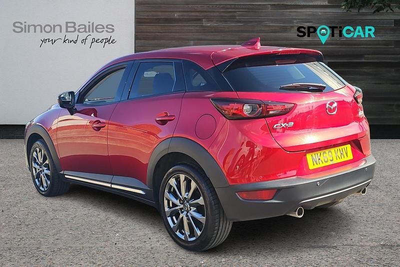 Red Used 2019 Mazda CX-3 Inclusive SUV | £12,000 (Fair price) - Image 1/4