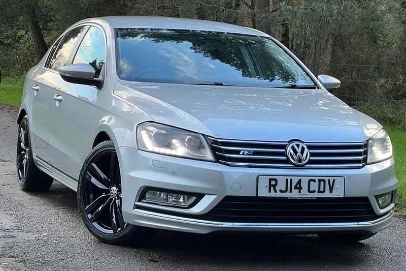 Used VW Passat R-line 140 HP (102 kW) 2014 Silver Sedan