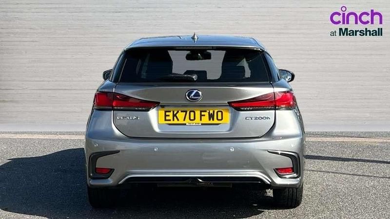 Used Lexus CT200h 134 HP (98 kW) 2020 Silver Hatchback