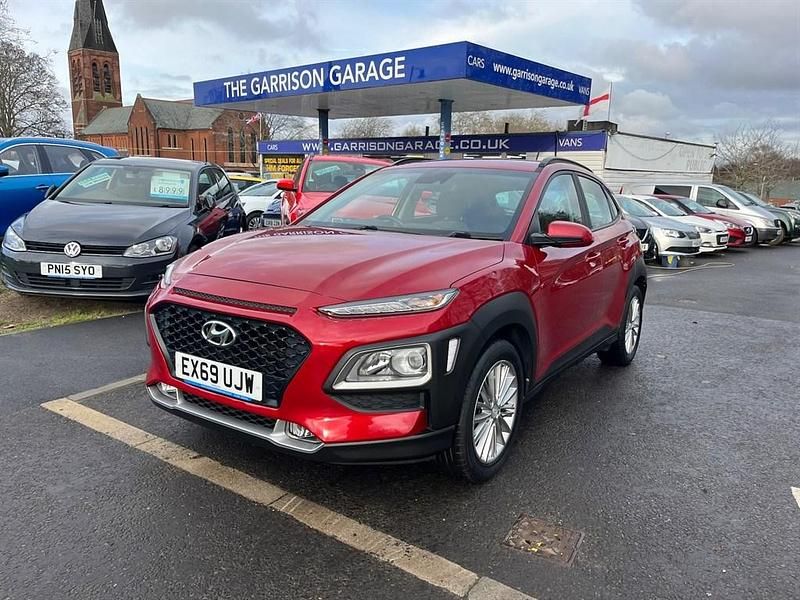 Red Used 2019 Hyundai Kona SE SUV | £9,999 (Fair price) - Image 1/4