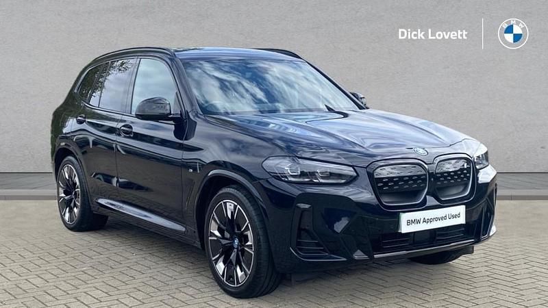 Black Used 2023 BMW iX3 M Sport SUV | £36,888 (Fair price) - Image 1/4