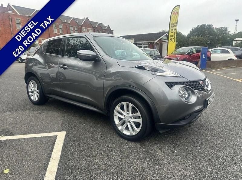 Grey Used 2016 Nissan Juke N-Connecta SUV | £5,695 (Fair price) - Image 1/4