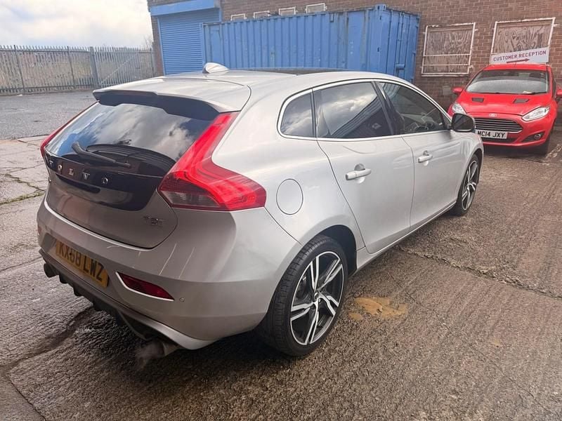 Used Volvo V40 R-Design Pro 2018 Silver Hatchback