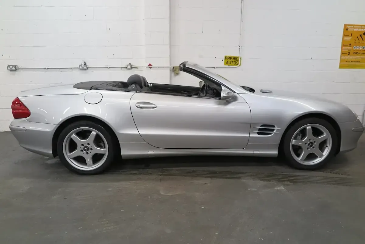 Used Mercedes SL350 245 HP (180 kW) 2005 Silver Cabriolet
