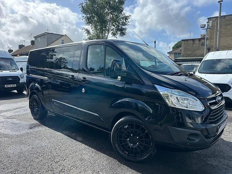 Black Used 2014 Ford Transit Custom Limited Van | £12,995 (Expensive) - Image 1/4
