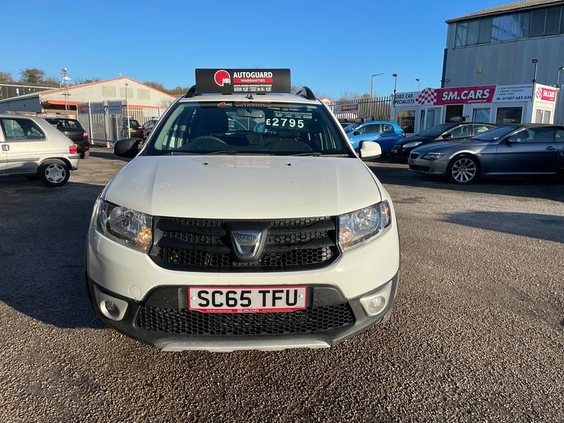 Used Dacia Sandero Ambiance 2015 White Hatchback
