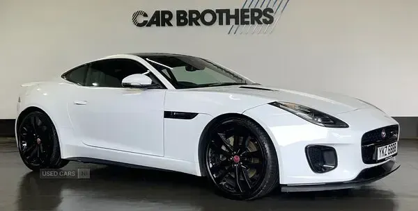 Used Jaguar F-Type R-Dynamic 300 HP (220 kW) 2020 White Coupe