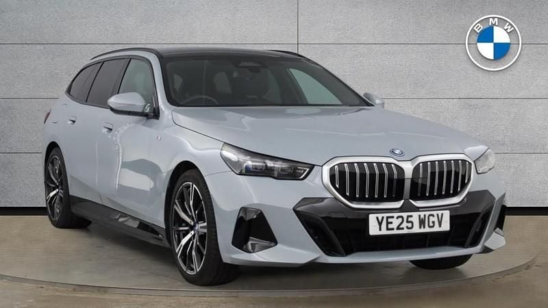 Grey Used 2025 BMW 530e M Sport Estate | £42,995 (Super price) - Image 1/4