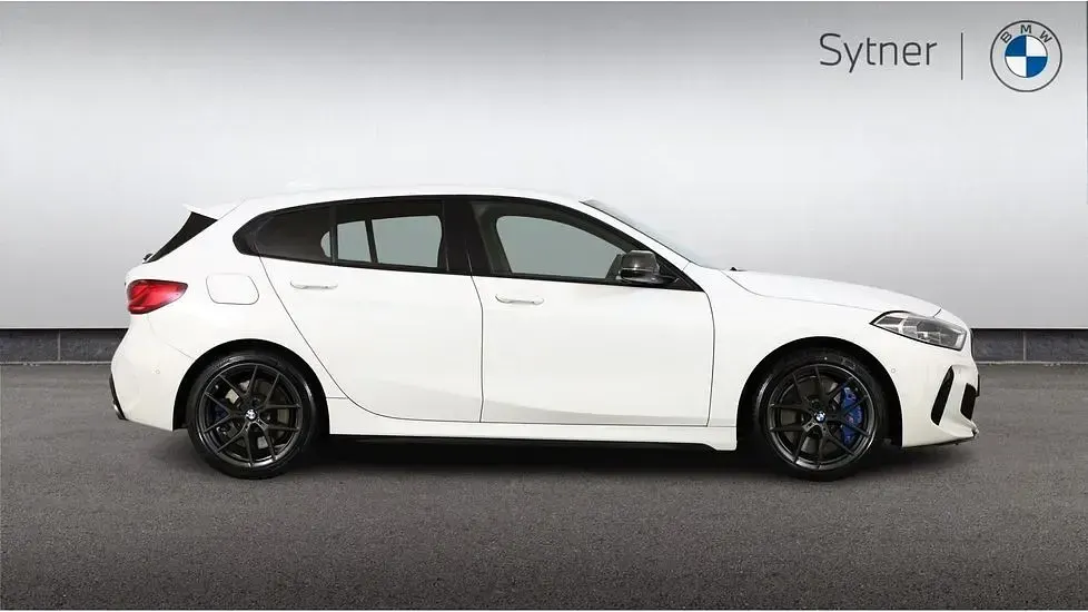 Used BMW M135 Comfort Edition 306 HP (225 kW) 2023 Alpine white Hatchback