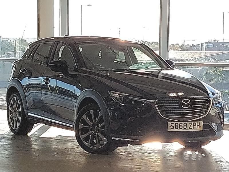 Black Used 2019 Mazda CX-3 Inclusive SUV | £11,698 (Fair price) - Image 1/4