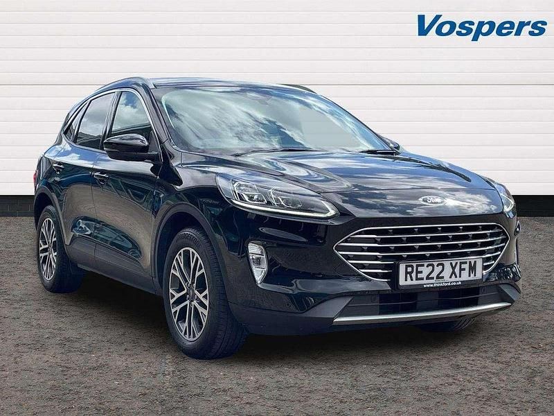 Black Used 2022 Ford Kuga Titanium SUV | £20,950 (Fair price) - Image 1/3