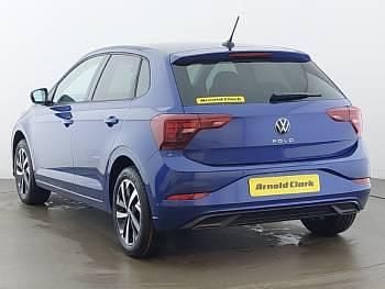 New VW Polo Match 95 HP (69 kW) 2025 Blue Hatchback