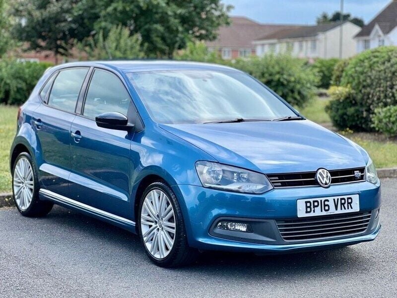 Blue Used 2016 VW Polo BlueGT Hatchback | £9,445 (Fair price) - Image 1/4
