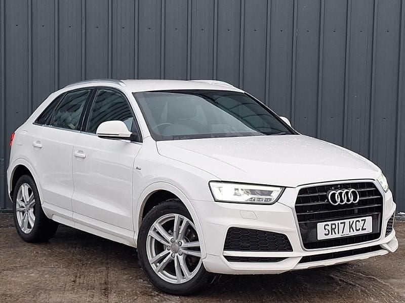 Used Audi Q3 S-Line 150 HP (110 kW) 2017 White SUV