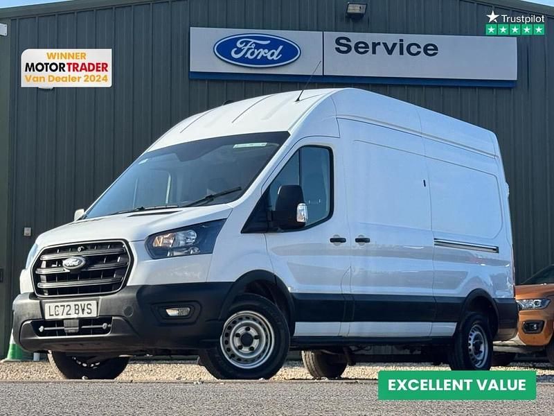 White Used 2022 Ford Transit Van | £15,994 (Good price) - Image 1/4