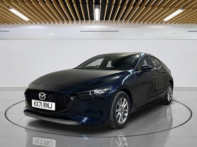 Used Mazda 3 186 HP (136 kW) 2022 Blue Hatchback