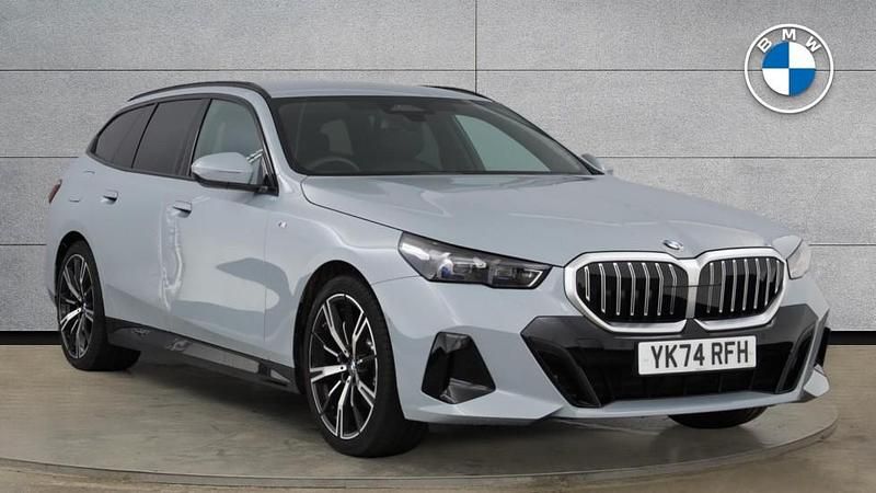 Grey Used 2025 BMW 520 M Sport Estate | £42,950 (Fair price) - Image 1/4