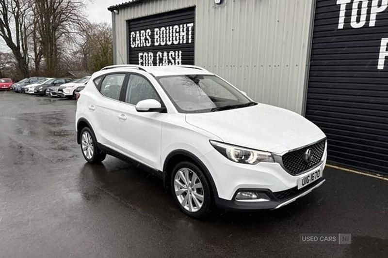 Used MG ZS Excite 106 HP (77 kW) 2019 White SUV
