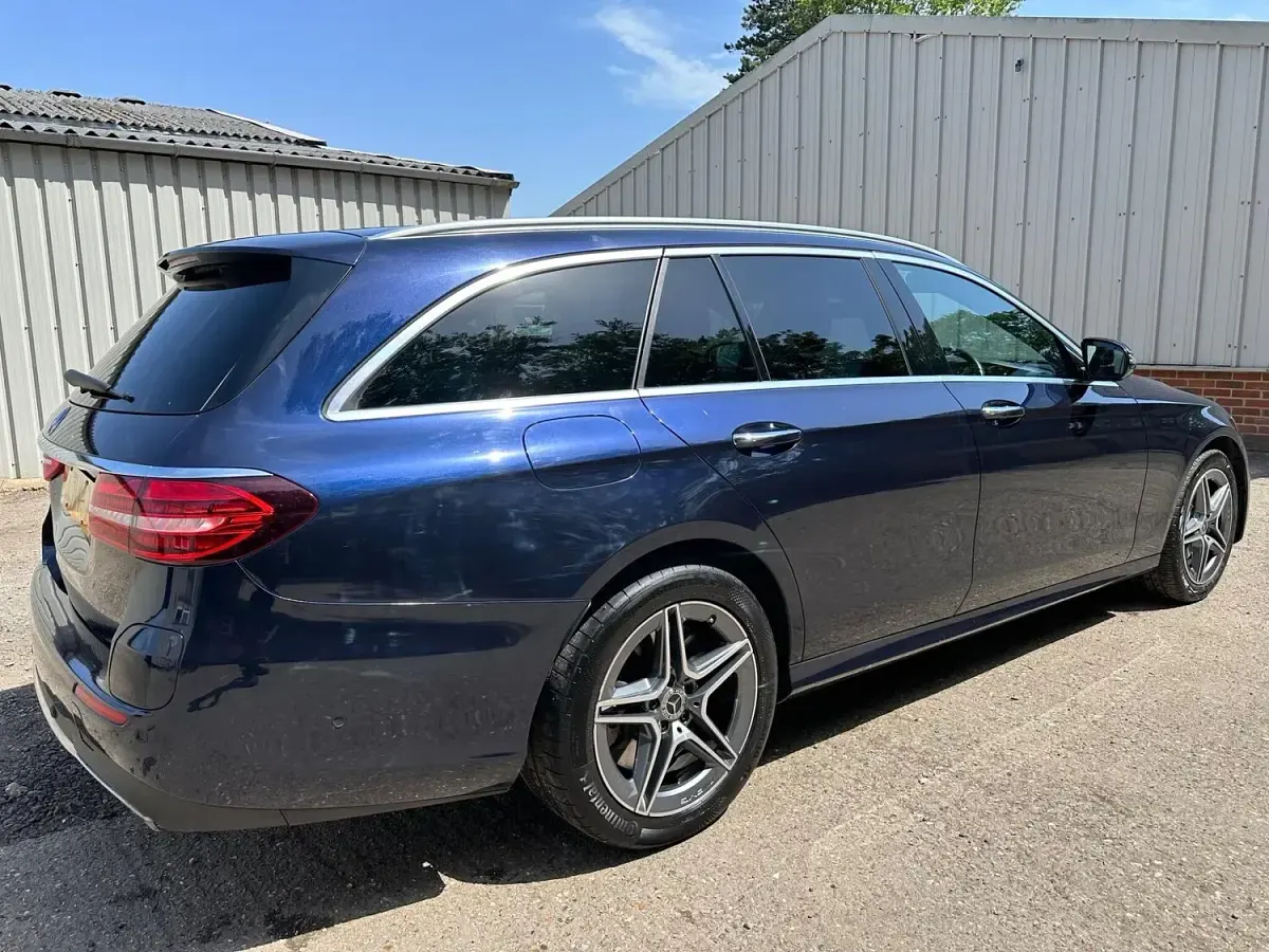 Used Mercedes E300 AMG Line Premium 2022 Blue Estate