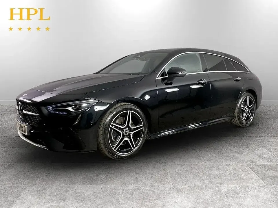Used Mercedes CLA200 Executive 177 HP (130 kW) 2025 Black Estate