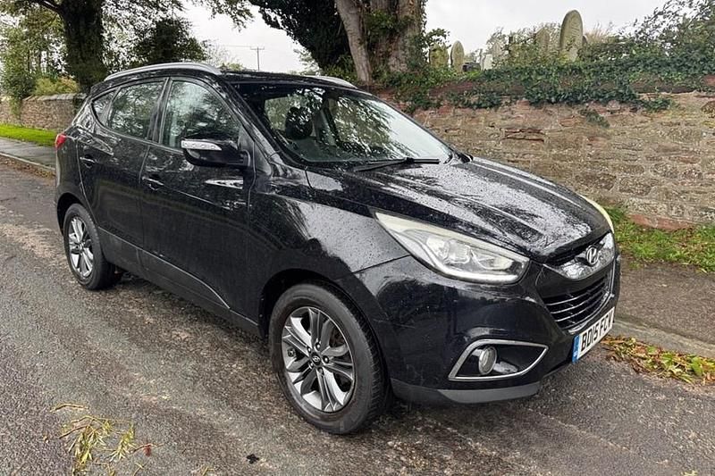 Black Used 2015 Hyundai ix35 SE SUV | £3,995 (Good price) - Image 1/1