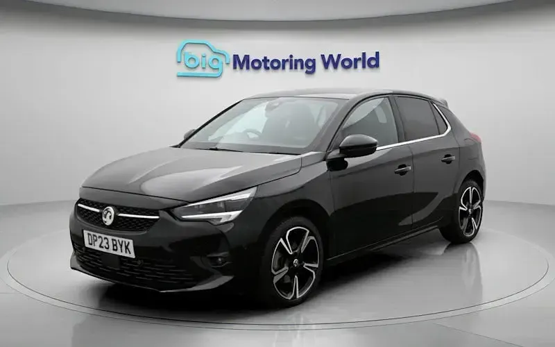 Used Vauxhall Corsa Ultimate 131 HP (96 kW) 2023 Black Hatchback
