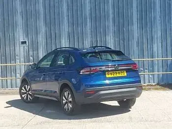 Used VW Taigo Life 110 HP (80 kW) 2023 Blue SUV