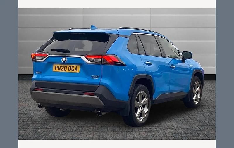 Used Toyota RAV4 Hybrid 222 HP (163 kW) 2020 Blue SUV