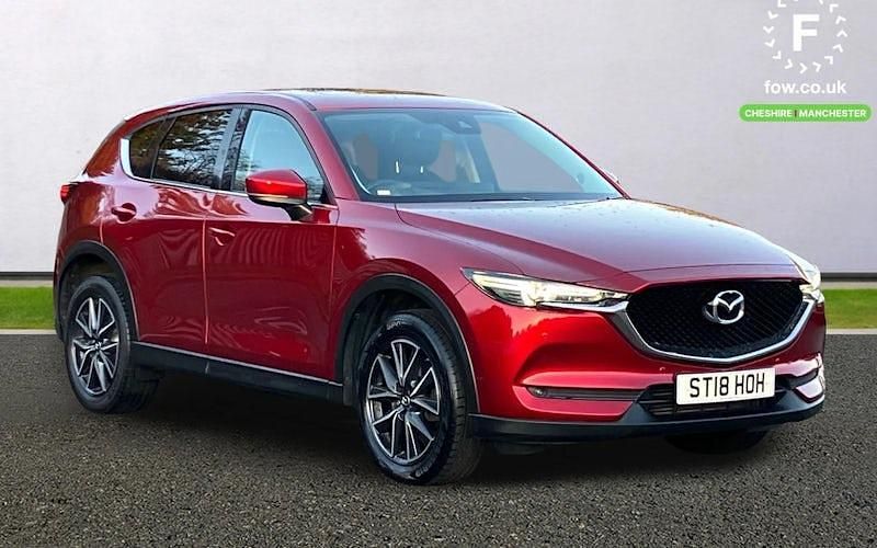 Red Used 2017 Mazda CX-5 Inclusive SUV | £14,299 (Fair price) - Image 1/4
