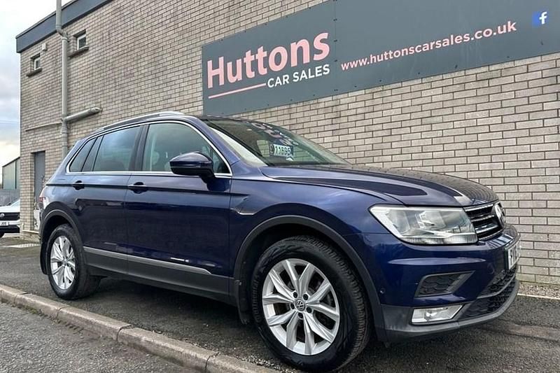 Used VW Tiguan SE 150 HP (110 kW) 2016 Blue SUV