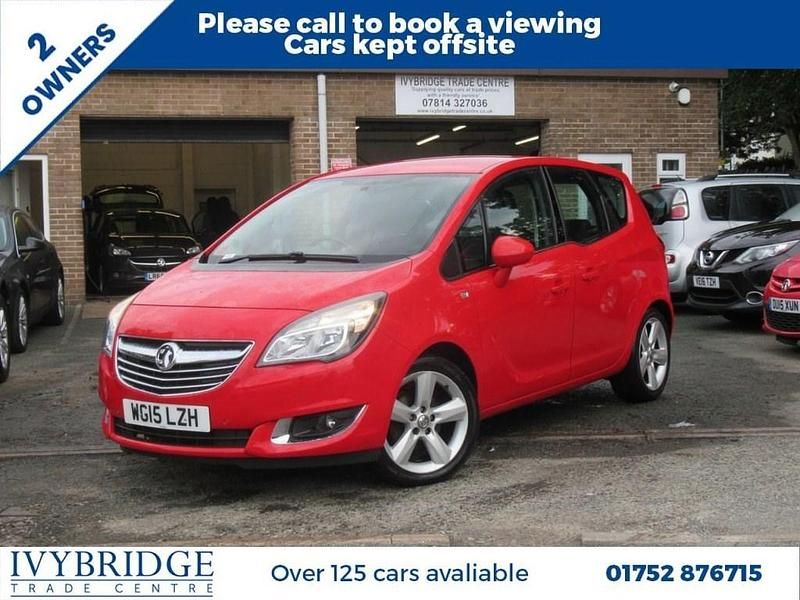 Red Used 2015 Vauxhall Meriva MPV | £4,375 (Fair price) - Image 1/2