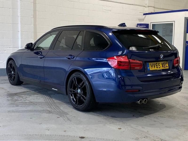 Used BMW 320 Efficient Dynamics 163 HP (119 kW) 2015 Blue Estate