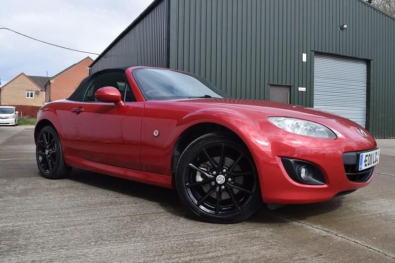 Begagnad Mazda MX5 126 HK (92 kW) 2011 Röd Cab